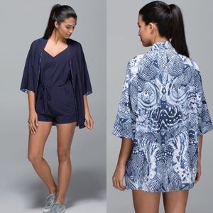 Lululemon 🍋 Rare Cabash Kimono - Wanderlust